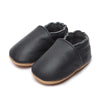 Genuine Leather Soft Unisex Baby Shoes – Slip-On Moccasins in Various Colors for Infants
