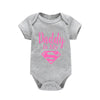 Newborn Baby Romper – "Daddy Is My Hero" Funny Print Bodysuit – Cute & Casual Infant Jumpsuit for Baby Boys & Girls