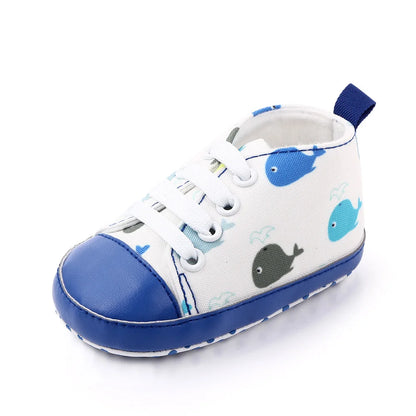 Lytwtw’s Spring Autumn Cute Cartoon Animals Sports Baby Shoes – Soft Sole First Walkers for Toddlers
