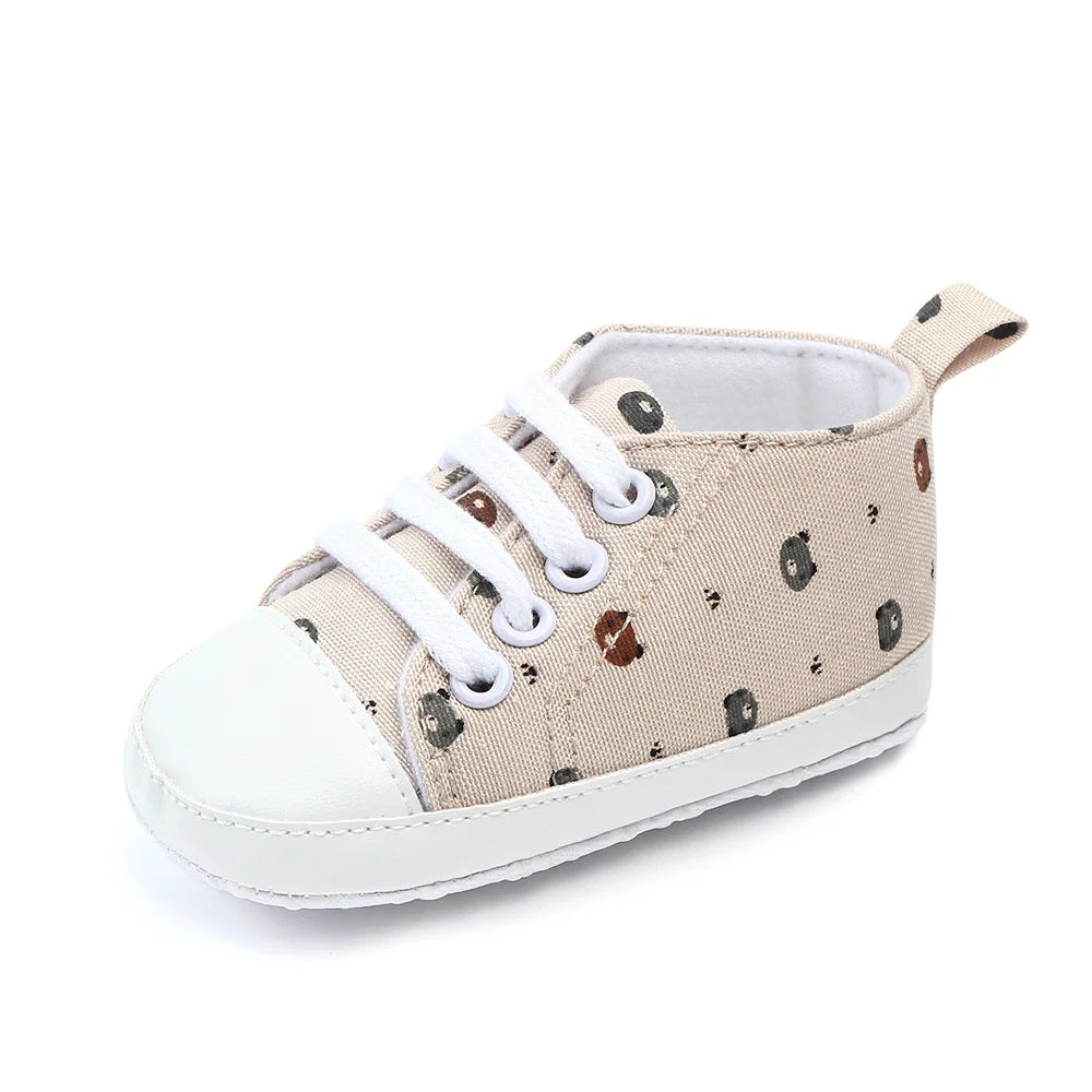 Lytwtw’s Spring Autumn Cute Cartoon Animals Sports Baby Shoes – Soft Sole First Walkers for Toddlers
