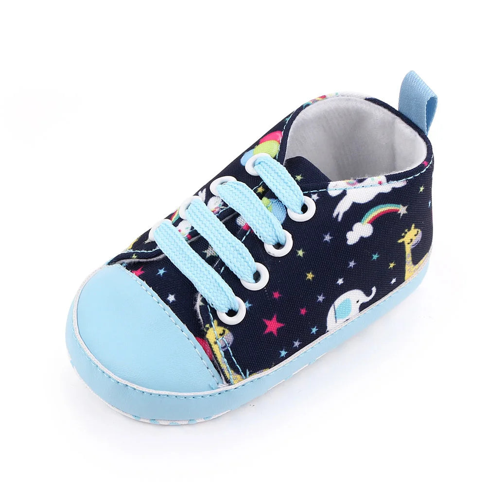 Lytwtw’s Spring Autumn Cute Cartoon Animals Sports Baby Shoes – Soft Sole First Walkers for Toddlers