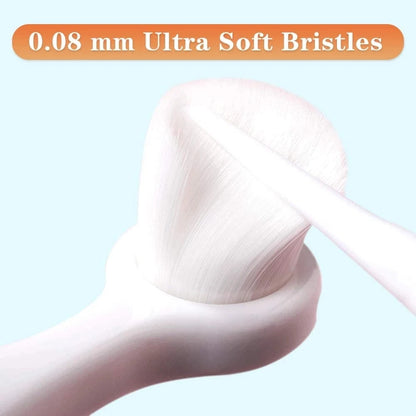 Baby & Toddler Toothbrush for 0-3 Years Old, Extra Soft 10000 Floss Bristles for Baby Gum Care