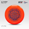 X-COM Professional Ultimate Flying Disc - WFDF Certified 175g (6.2 oz), 10.75 in (27.3 cm) - Includes Storage Bag, 4 Colors