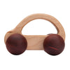 Beech Wood Cartoon Van Wooden Car Blocks - Montessori Educational Baby & Toddler Teether Gift