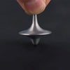 Metal Silver Spinning Top Totem