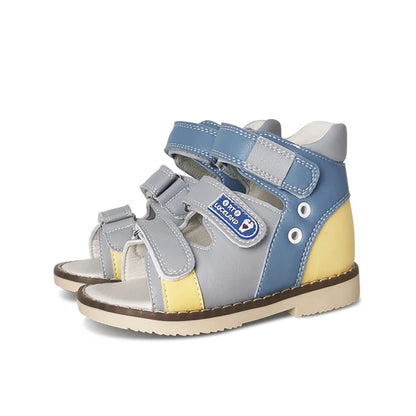 Ortoluckland Toddler Girls’ Sandals – New Children Orthopedic Flatfeet Shoes, Summer Boys’ Arch Support Footwear, Size 20 to 33