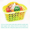 Kids Fruit Cutting Playset – 6/10/13/24-Piece Pretend Kitchen Cutting Fruits & Vegetables Educational Toy Set