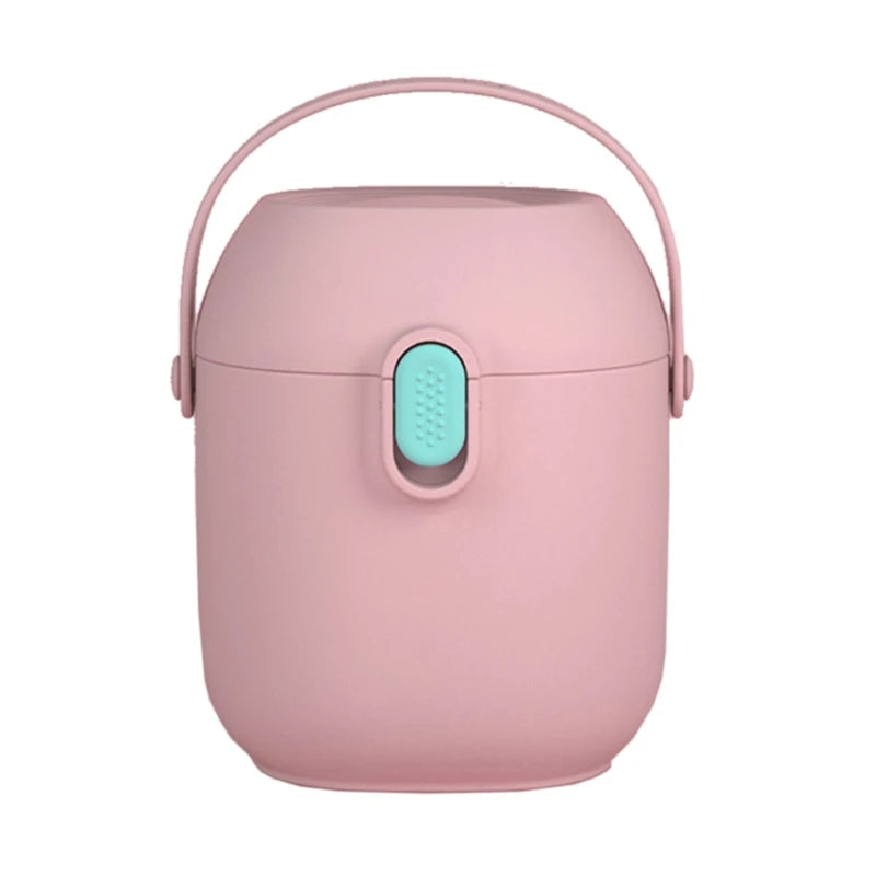 Portable Baby Food Storage Box - BPA Free Formula Dispenser, Cartoon Infant Milk Powder Box, Toddler Snacks Cup Container, Leak-Proof, Eco-Friendly