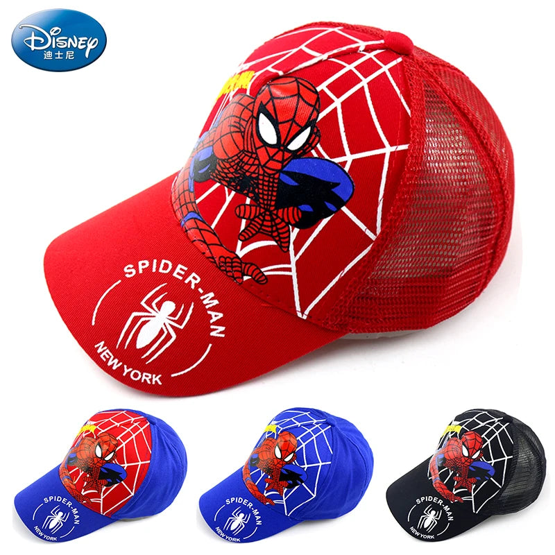 Disney Spider-Man Kids Baseball Cap — Cute Adjustable Sun Hat & Visor for Boys & Girls, Unisex (Ages 3–8 | 50–54 cm / 19.7–21.3 in)