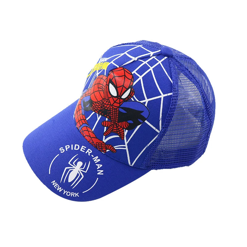 Disney Spider-Man Kids Baseball Cap — Cute Adjustable Sun Hat & Visor for Boys & Girls, Unisex (Ages 3–8 | 50–54 cm / 19.7–21.3 in)
