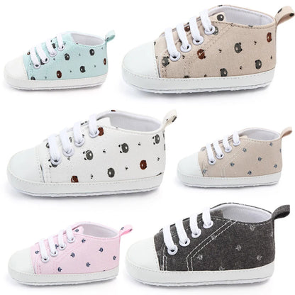 Lytwtw’s Spring Autumn Cute Cartoon Animals Sports Baby Shoes – Soft Sole First Walkers for Toddlers