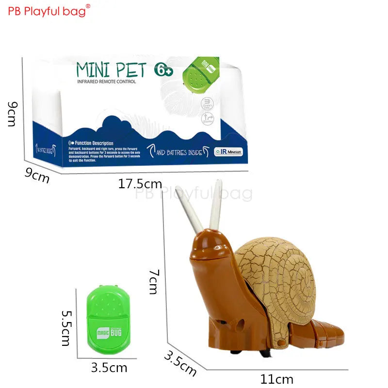 RC Insect and Animal Toy – Electric Simulated Snake, Cockroach, Pillbug Remote Control Toy