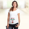 See You Soon Summer Tees Women T-shirts Slim Maternity Funny Letter Tops O-Neck Pregnancy T-shirts for Pregnant Women