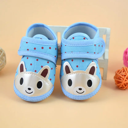 Newborn Baby Girl Soft Sole Crib Toddler Shoes – Canvas Sneakers for Boys & Girls
