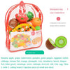 Kids Fruit Cutting Playset – 6/10/13/24-Piece Pretend Kitchen Cutting Fruits & Vegetables Educational Toy Set