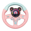 Electronic Simulation Steering Wheel with Light and Sound Early Education Puzzle Co-Pilot Sports Car Toy Boy Gift