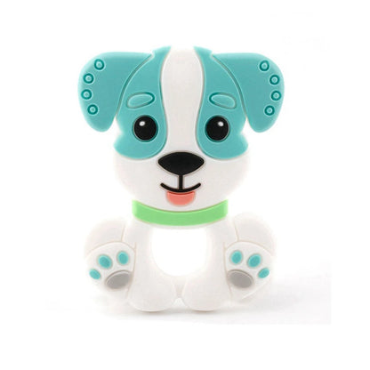 Cartoon Animal BPA-Free Silicone Teether - Food-Grade Silicone Teething Toy for Kids | DIY Teething & Christmas Gift Decor