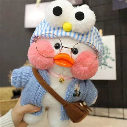 Lalafanfan Yellow Duck Plush Toy 30cm (11.8 Inches)