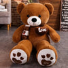 Teddy Bear Plush Toy With Scarf – 4 Colors
