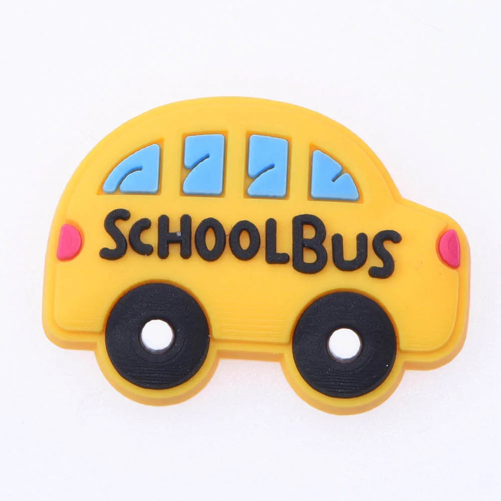1-Piece Cute Cartoon Animal Shoe Charm for Kids — School Teacher Shoe Decoration Gift