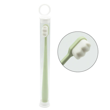 1Pc 12000 Ultra-Fine Bristles Soft Toothbrush, Portable Teeth Deep Cleaning & Whitening, Adults & Children Toothbrush