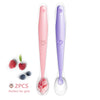 Baby Silicone Soft Spoon Training Feeding Spoons for Children, Kids, Infants with Temperature Sensing