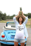 Brand New Women Pregnancy Clothes Baby Now Loading Pls Wait Maternity T-shirt Summer Short Sleeve Pregnant T-shirts