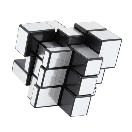 Neo Magic Mirror Cube 3x3x3, Gold & Silver Professional Speed Cube Puzzle, Educational Toy for Children & Adults, Gifts