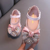 Summer Baby Girls’ Sandals – Toddler & Infant Slip-On Shoes, Pearl Crystal Single Princess Roman Sandals, Size 21-36