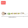 1pc Baby Wooden Teether - Crochet Giraffe Rattle Toy, BPA-Free Wood Rodent Rattle | Baby Mobile Gym Educational Toy