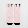 Baby Socks - Fox & Cat Animal Print Cartoon Knee-High Long Leg Warmers | Fashion Socks for Boys & Girls, Children’s Socks
