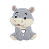 Cartoon Animal BPA-Free Silicone Teether - Food-Grade Silicone Teething Toy for Kids | DIY Teething & Christmas Gift Decor