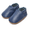 Genuine Leather Soft Unisex Baby Shoes – Slip-On Moccasins in Various Colors for Infants