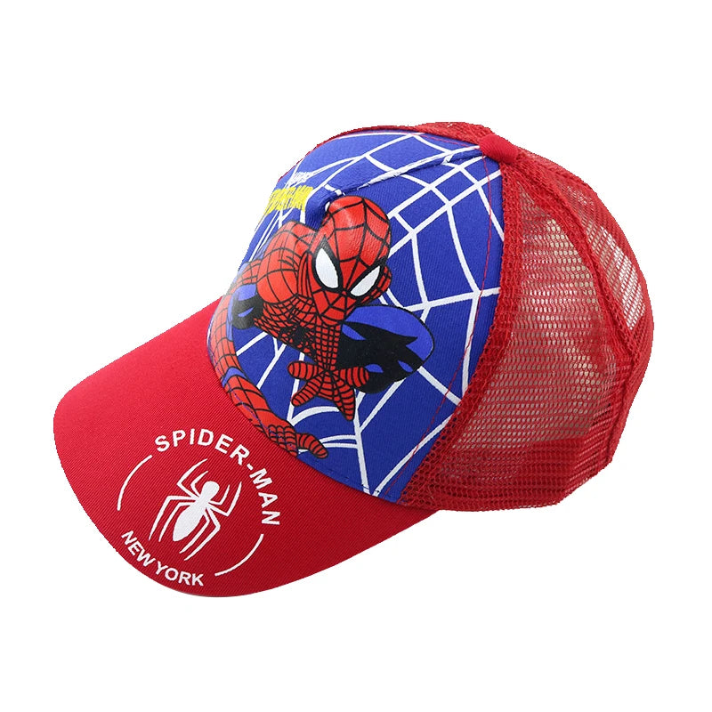 Disney Spider-Man Kids Baseball Cap — Cute Adjustable Sun Hat & Visor for Boys & Girls, Unisex (Ages 3–8 | 50–54 cm / 19.7–21.3 in)