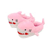 Women's Shark Plush Slippers - Cartoon Open-Mouth Winter Slip-On Slides, One Size Fits US 4.5–10.5 (22.5–26.5 cm / 8.9–10.4 in)