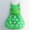 Baby Bath Toy Storage Bag with Strong Suction Cups – Duck and Frog Mesh Organizer