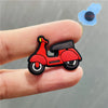 Cute Food & Fruit PVC Shoe Charm – Single 1-Piece Shoe, Backpack & Wristband Decoration (Approx. 2–3 cm / 0.8–1.2 in)