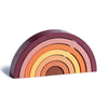 Montessori Arch Bridge Rainbow Building Blocks – Wooden Toy for Kids, Early Education Color Cognitive Blocks for Babies