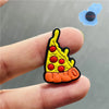 Cute Food & Fruit PVC Shoe Charm – Single 1-Piece Shoe, Backpack & Wristband Decoration (Approx. 2–3 cm / 0.8–1.2 in)