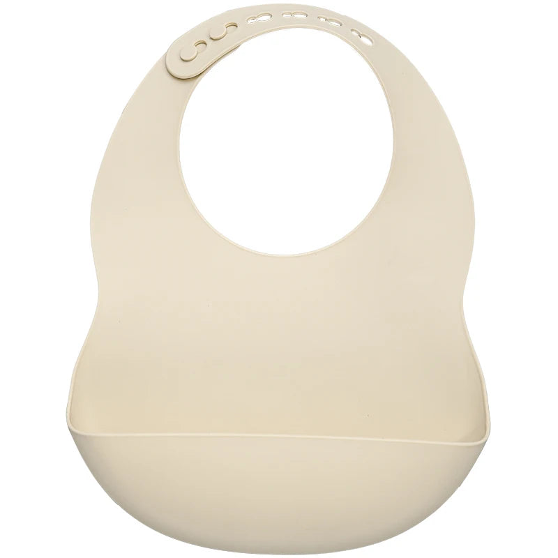Muslinlife Newborn Baby Silicone Feeding Bibs | Waterproof Toddler Breakfast Tableware | Baby Feeding Bibs for Toddlers - Kidzy Market