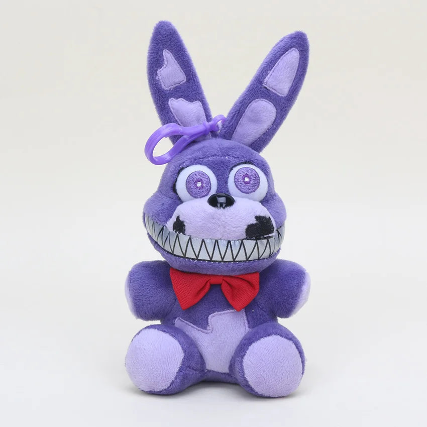 25cm Freddy Plush Foxy Chica Bonnie Springtrap Golden Freddy Fazbear Soft Stuffed Dolls Toy