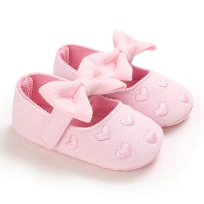 Summer Newborn Infant Baby Girls Princess First Walker Shoes – Soft Sole Sandals & Beach Slippers
