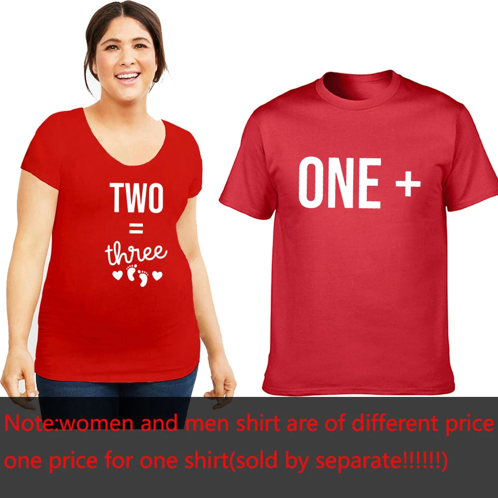 Mommy Daddy Matching Pregnancy Shirts - Pregnancy Announcement Tee for Couples, Baby Announcement Shirt for Expecting Parents