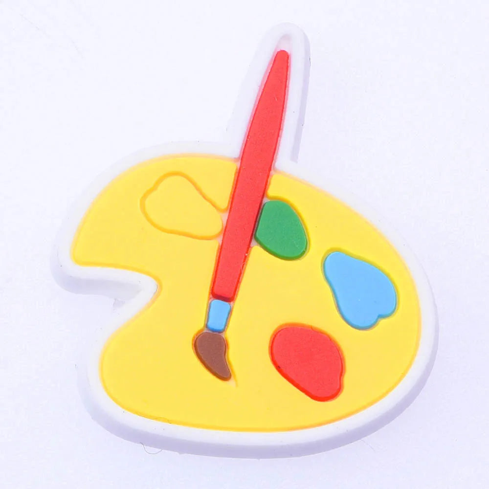 1-Piece Cute Cartoon Animal Shoe Charm for Kids — School Teacher Shoe Decoration Gift