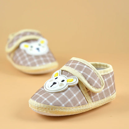 Newborn Baby Girl Soft Sole Crib Toddler Shoes – Canvas Sneakers for Boys & Girls