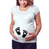 See You Soon Summer Tees Women T-shirts Slim Maternity Funny Letter Tops O-Neck Pregnancy T-shirts for Pregnant Women