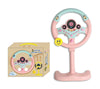 Electronic Simulation Steering Wheel with Light and Sound Early Education Puzzle Co-Pilot Sports Car Toy Boy Gift