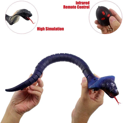Infrared RC Realistic Snake Toy – Electric Simulated Cobra Viper for Kids Halloween
