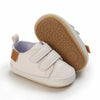 New Baby Shoes Retro Leather Boy Girl Multicolor Toddler Rubber Sole Anti-Slip First Walkers Infant Moccasins