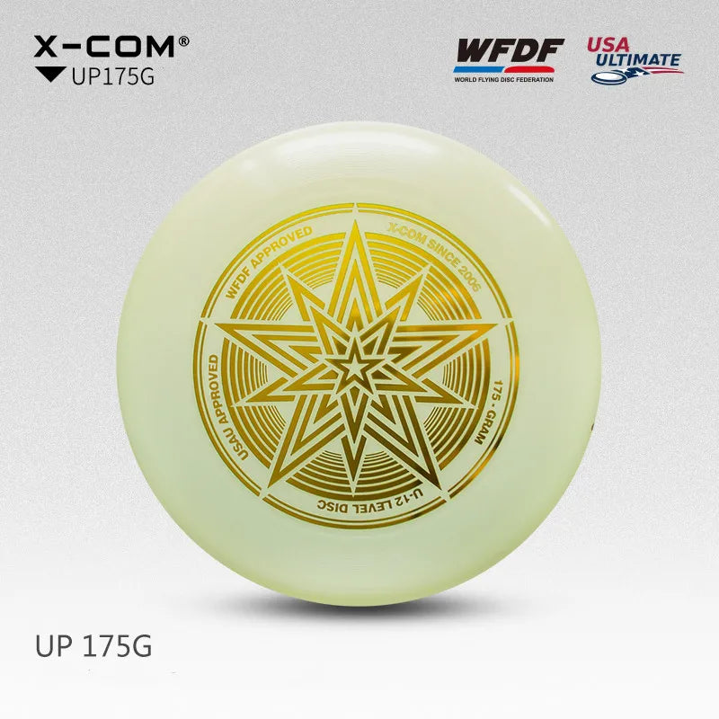 X-COM Professional Ultimate Flying Disc - WFDF Certified 175g (6.2 oz), 10.75 in (27.3 cm) - Includes Storage Bag, 4 Colors